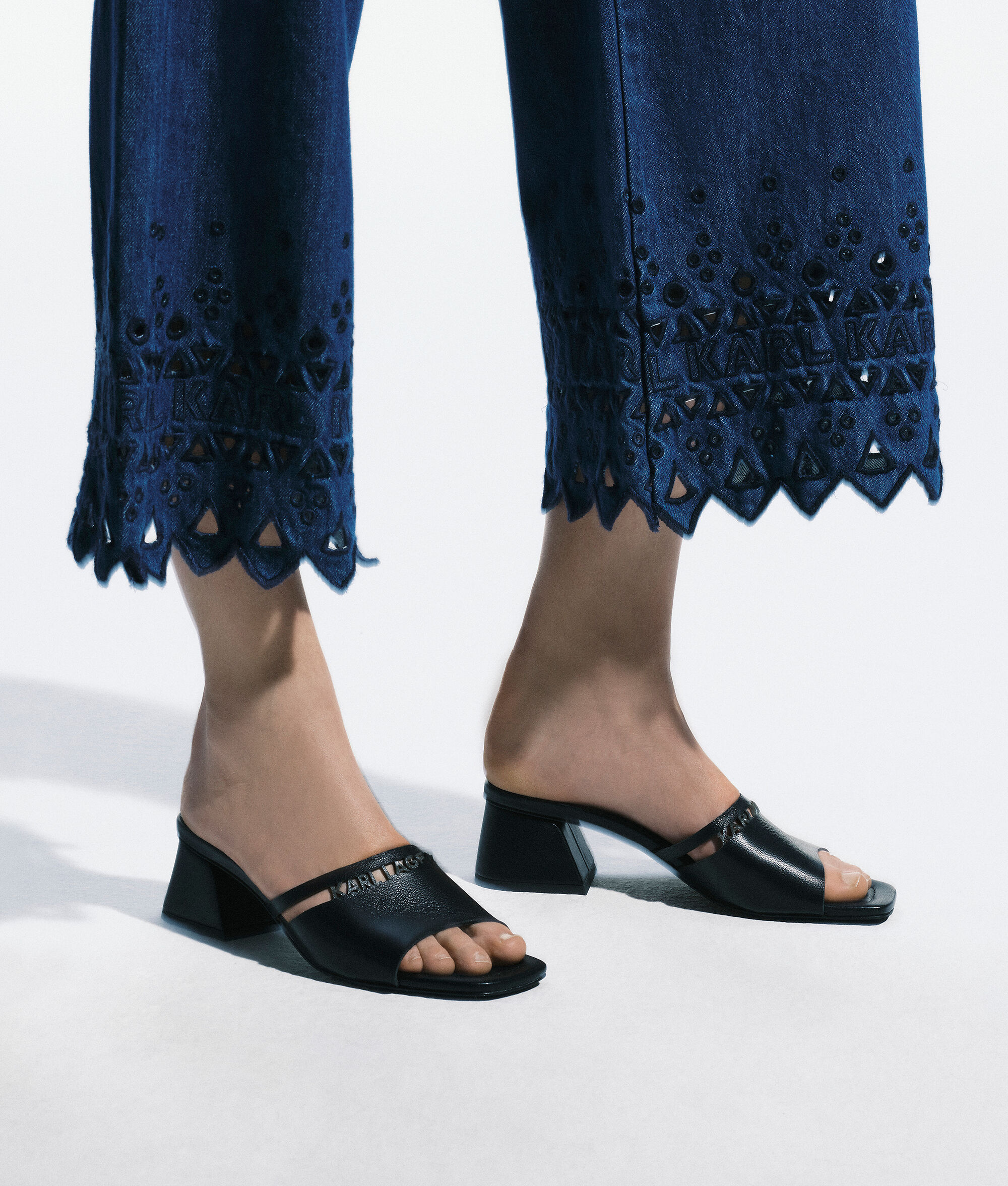 (image for) Eco-Conscious Karl Cut-Out Sandals